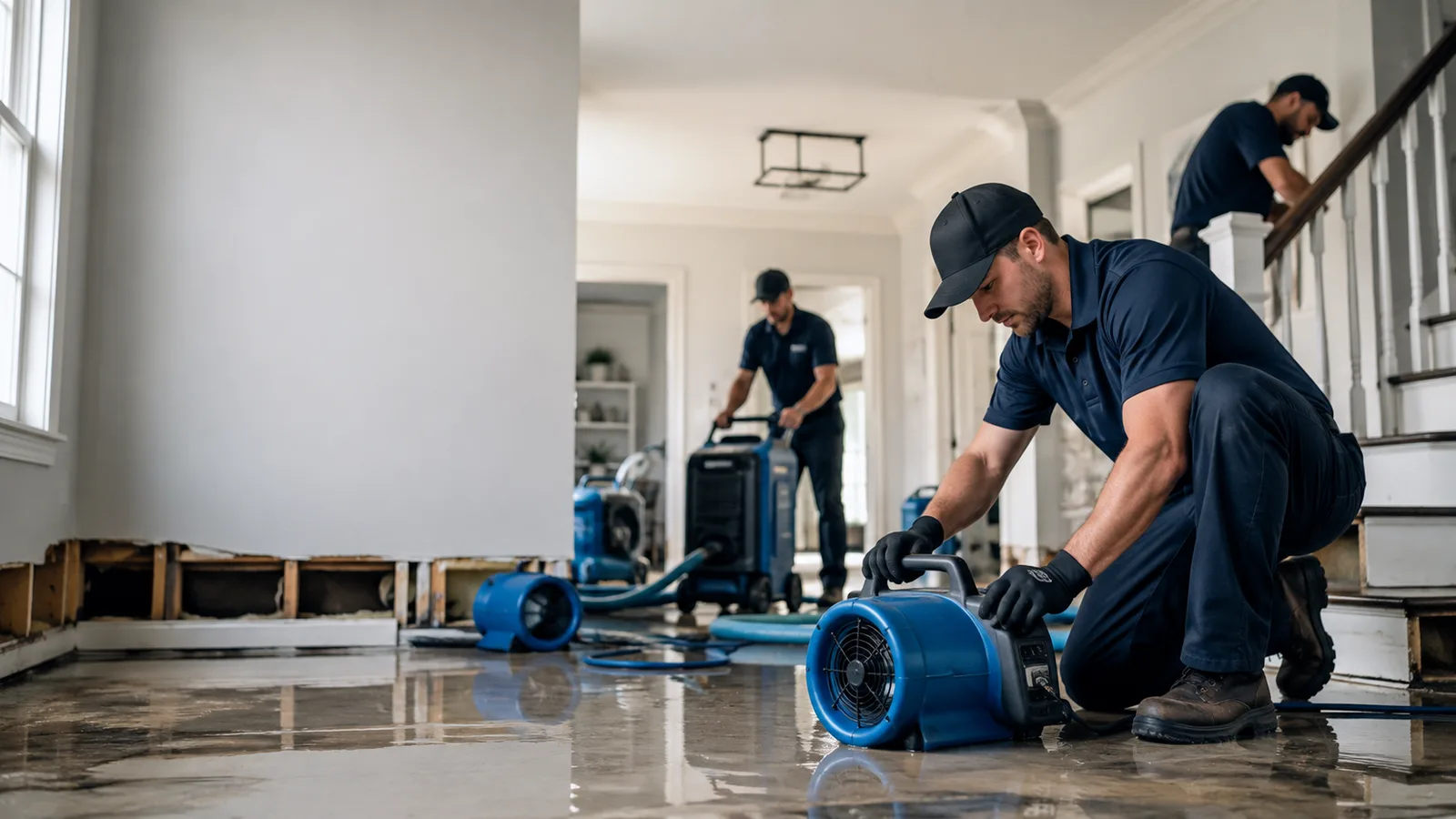 Water Damage Restoration in Preemption, IL near me